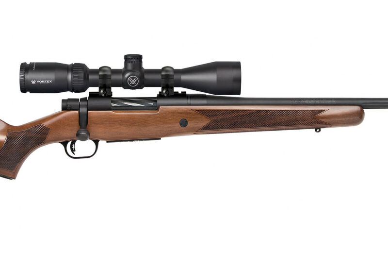 MOSSBERG PATRIOT 6.5 CRD WD RIFLE W/VORTEX 3-9X40 WALNUT