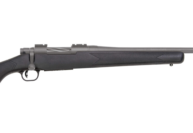 MOSSBERG PATRIOT 6.5 CRD RIFLE CERKOTE STS/BLK SYNTH STK