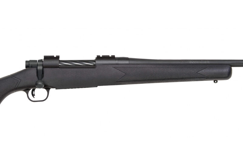 MOSSBERG PATRIOT 350 LEGEND RFL BLK SYNTH STK 22"