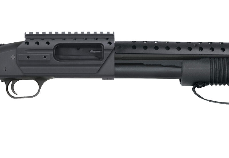 MOSSBERG 590 SECURITY SHOCKWAVE SPX 12G 14.375" BLUED/BLK RAPTR GRIP 5RD