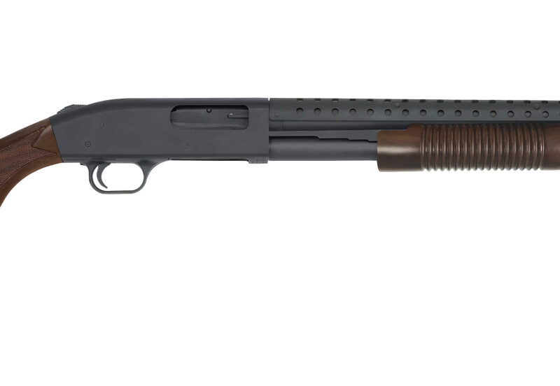 MOSSBERG 590 RETROGRADE 12GA SHTGN WD STK18.5" 6+1