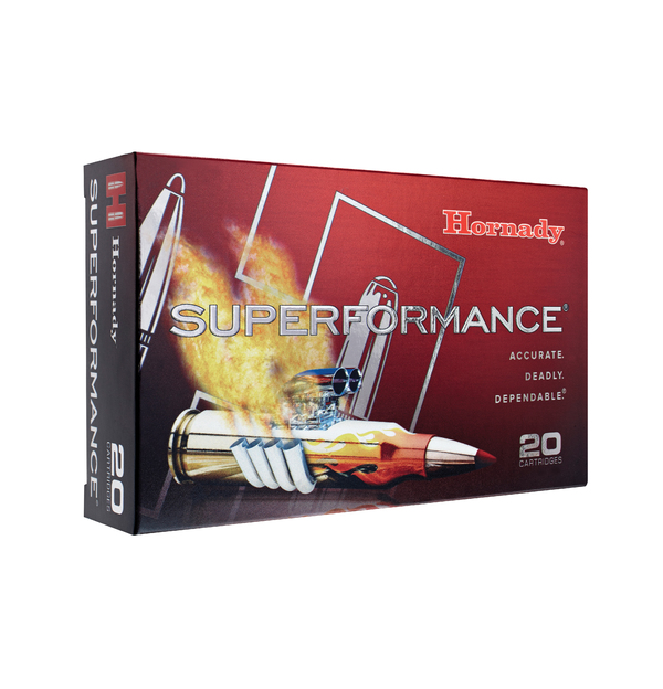 HORNADY SUPERFORMANCE 30/06SPRG 180GR SST 20RD BX 200RD CASE