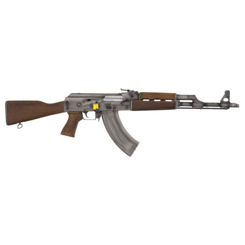 ZASTAVA ZPAPM70 7.62X39 BATTLE WORN RFL, DRK WLNUT STOCK,