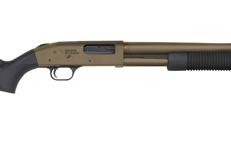 MOSSBERG 590 THUNDER RANCH PUMP 12G 3" 6RD 18.5" BRN