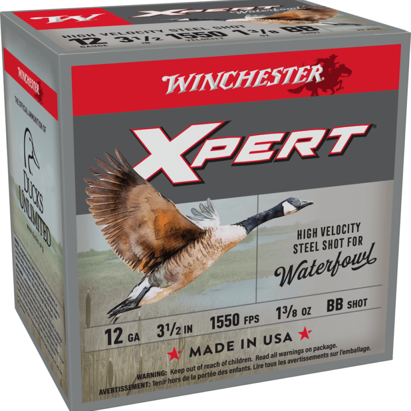 WINCHESTER XPERT STL 12GA 3-1/2" 1-3/8OZ 25B BOX