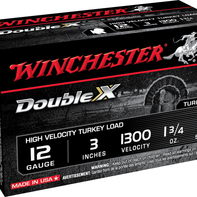 WINCHESTER DOUBLE X 12G 3" #5  1-3/4OZ 10RD BX 100RD CS
