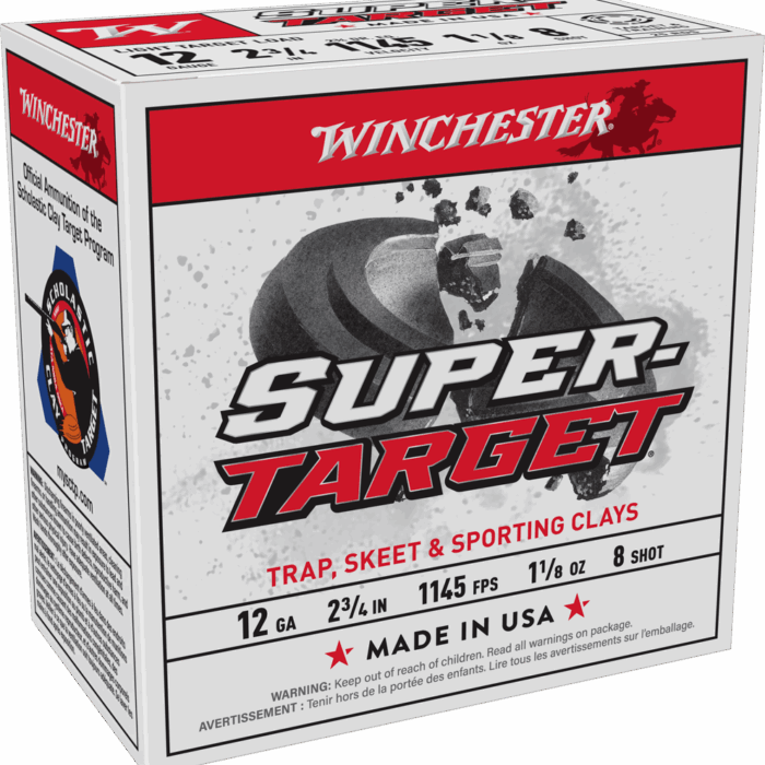 12GA 2 3/4 1 1/8OZ #8SHOT 25RD BOX