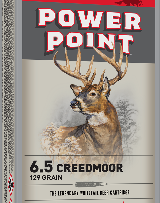 WINCHESTER POWER POINT 6.5CM 129GR 20RD BX 200RD CASE