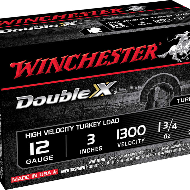 WINCHESTER DOUBLE X 12G 3" #4  1-3/4OZ 10RD BX 100RD CS