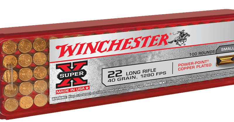 WINCHESTER PWRPNTHP 22LR 40GR 100PK