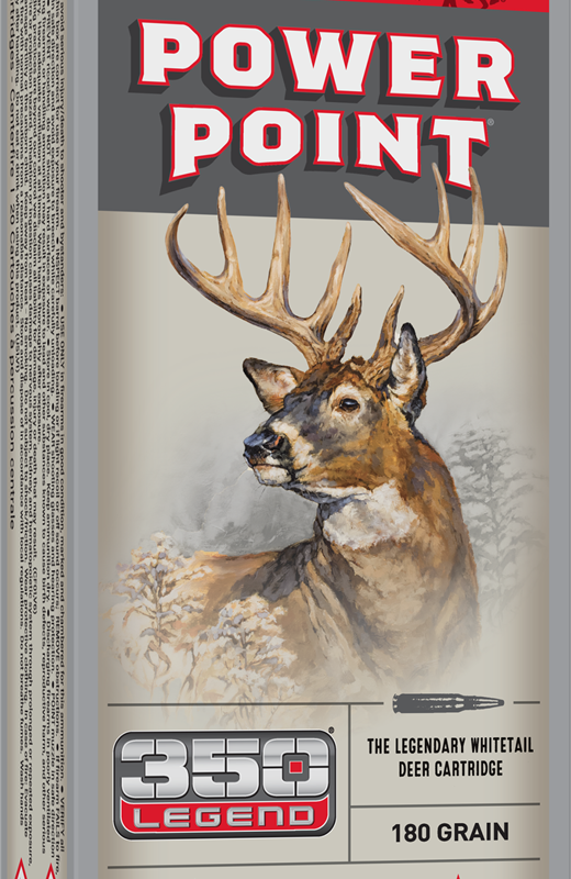 WINCHESTER SUPER X POWER POINT 350LGND 180G 20RD BX 200RD CASE