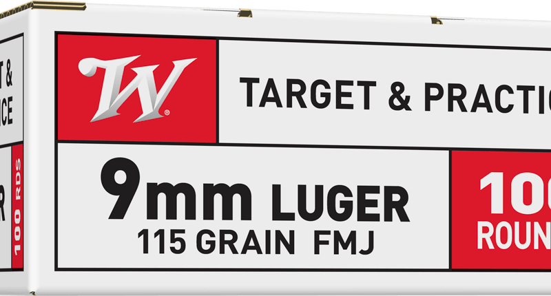 WINCHESTER USA 9MM 115GR FMJ 100RD BX 1000RD CASE