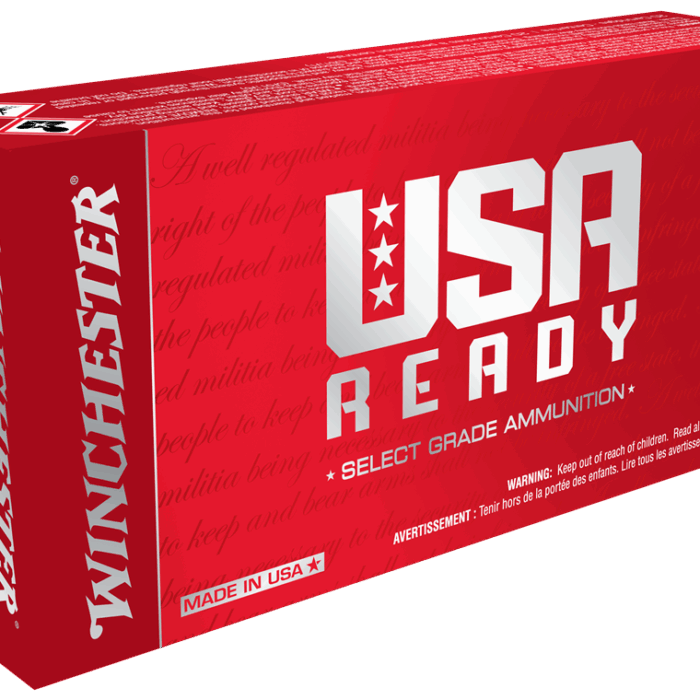 WINCHESTER USA READY 300BLK 125GR OPEN TIP 20RD BX 200RD CASE