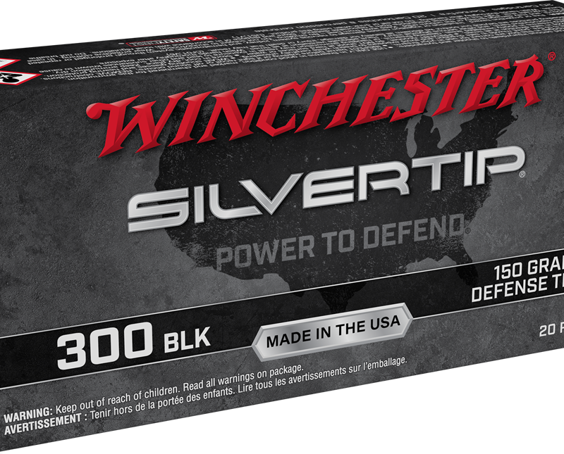 WINCHESTER SILVERTIP 300 BLACKOUT 150G DEFENSE TIP 20RDS