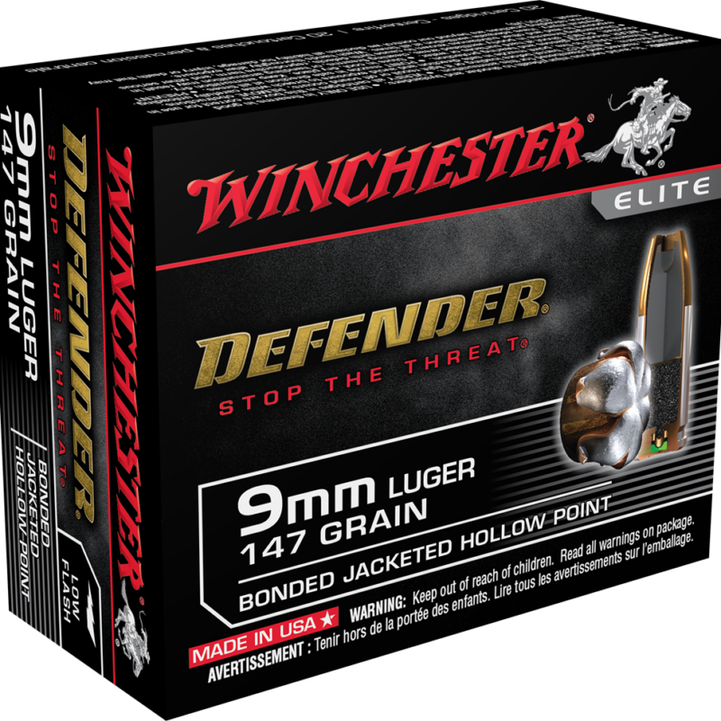 WINCHESTER SPRME 9MM 147GR JHP BND