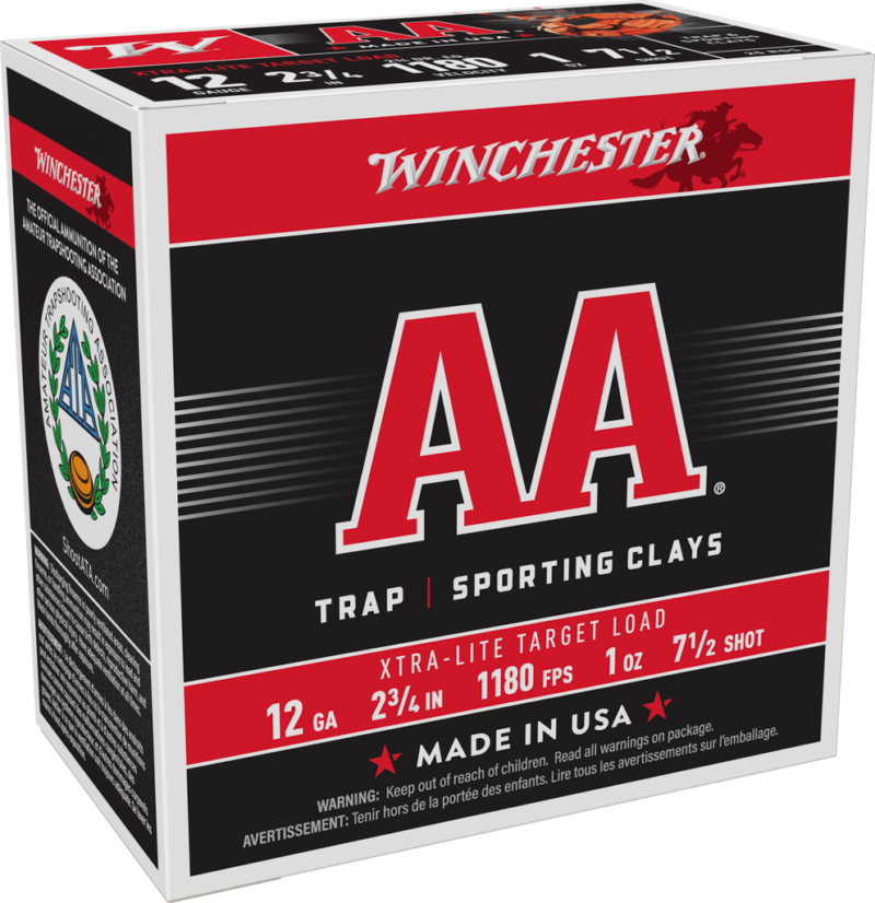 WINCHESTER AA 12G 2-3/4" #7 AA XTRA LIGHT 1OZ 25/250