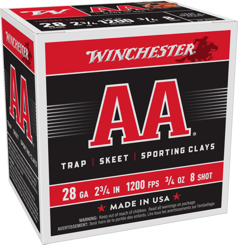 28GA 2-3/4" 3/4OZ #8 25 RD BOX