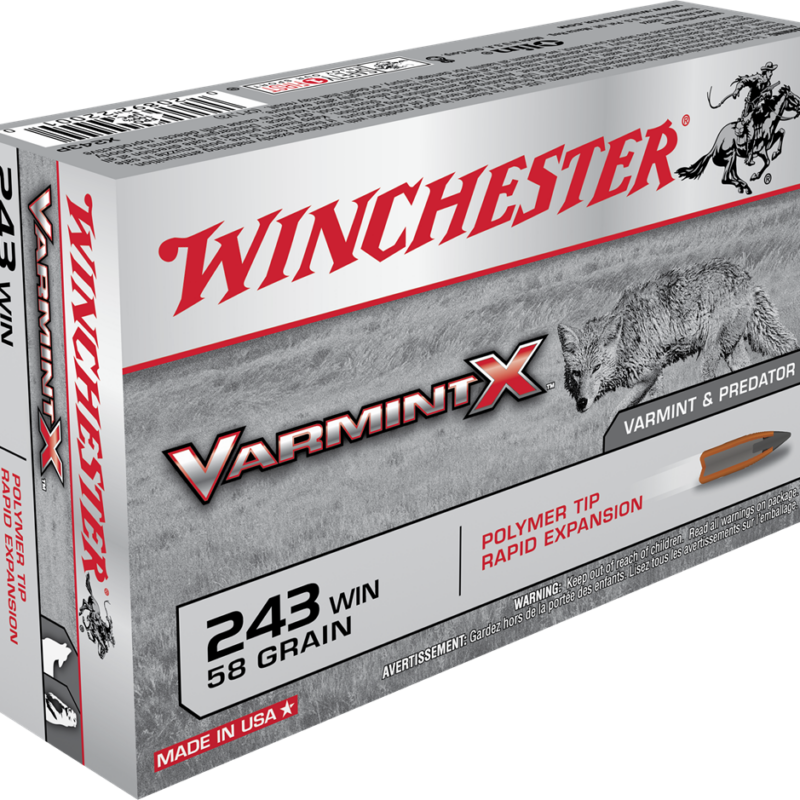 WINCHESTER SPR-X 243WIN 58GR PT