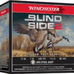 WINCHESTER BLIND SIDE 2 12G 3" BB 1-3/8OZ HV HEX 25RD BX 1 image full 5147 7c0b512719250ab7e3cbd75c37be9ac2