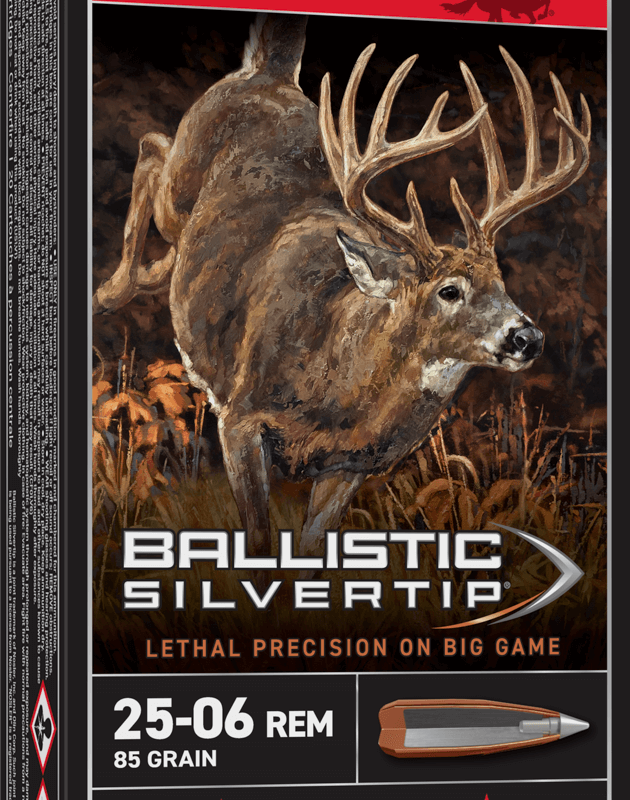 WINCHESTER BALLISTIC SILVERTIP 25-06REM 85GR 20RD BX 200RD CASE