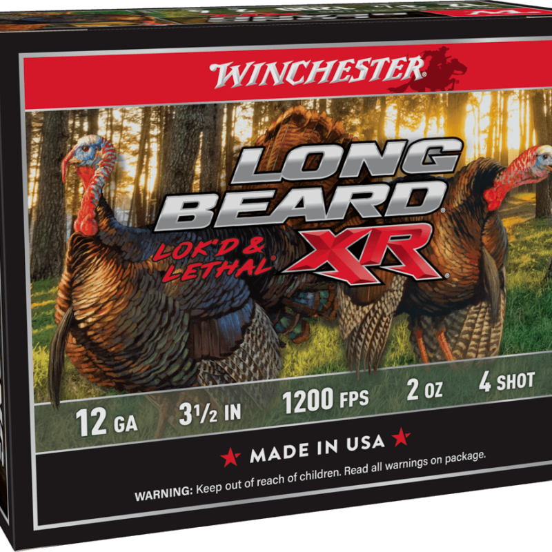WINCHESTER LONG BEARD XR 12G 3.5" #4 2OZ 10RD BX 100RD CS