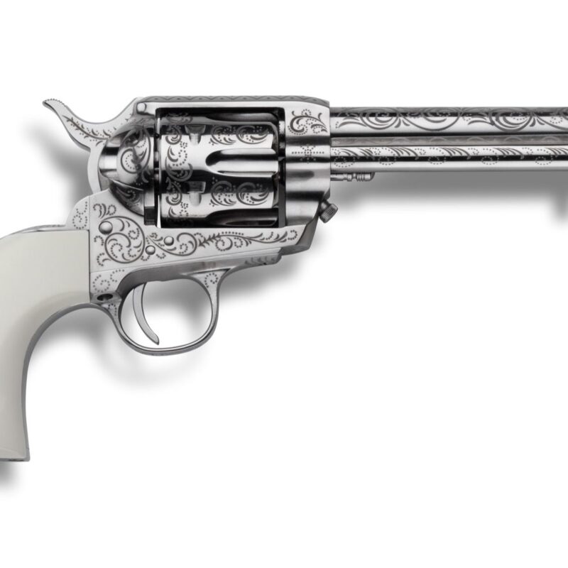 CIMARRON FRONTIER .45LC 5.5" RVLVR LASER ENGRAVED