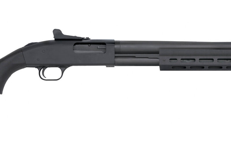 MOSSBERG 590 SECURITY TACTICAL 12G 20" MLOK BLK 8RD