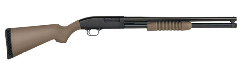 MAVERICK 88 SECURITY 12G 20" BLUED/FDE 7RD