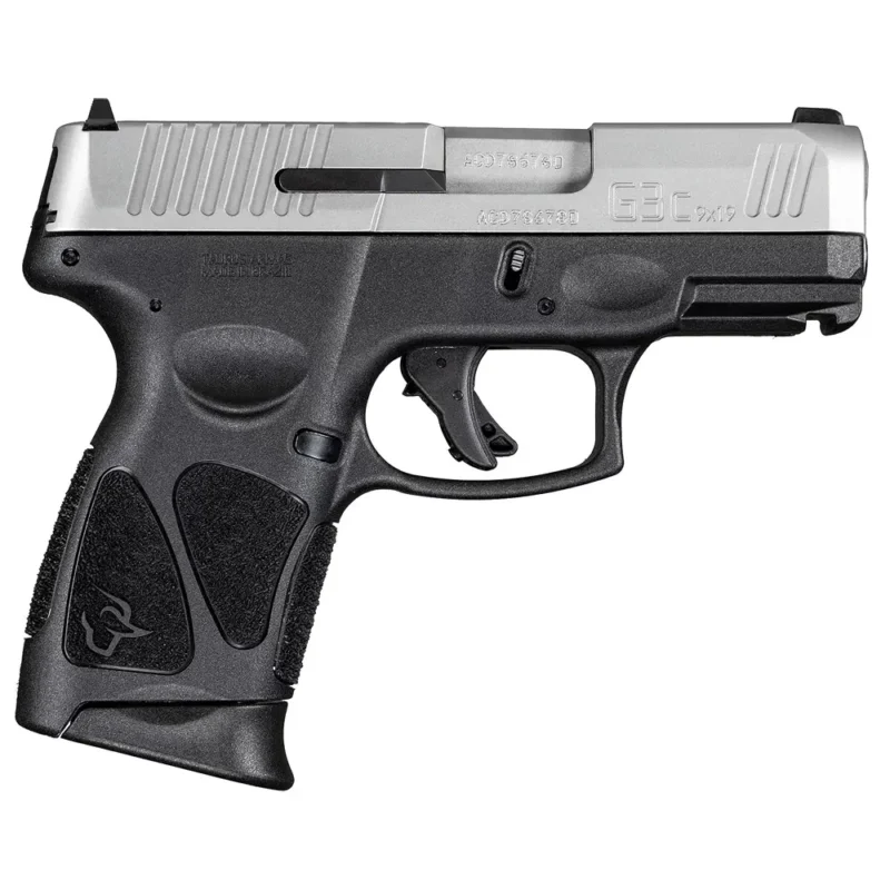 TAURUS G3C 9MM PSTL 2-12RD 3.2" STS/BLK