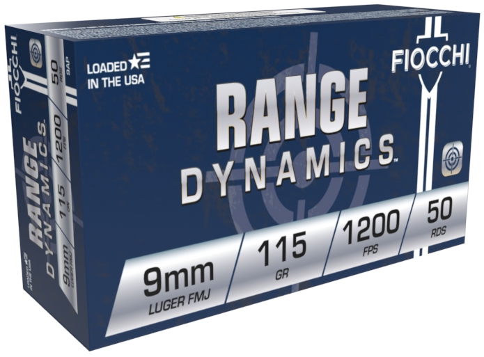 FIOCCHI 9MM 115GR FMJ 50RD BX 1000RD CASE