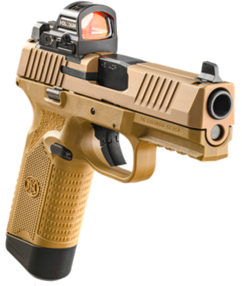 FN 545 MRD W/ HOLOSUN HS407C FDE 45ACP 4.1" 2-15RD MAGS