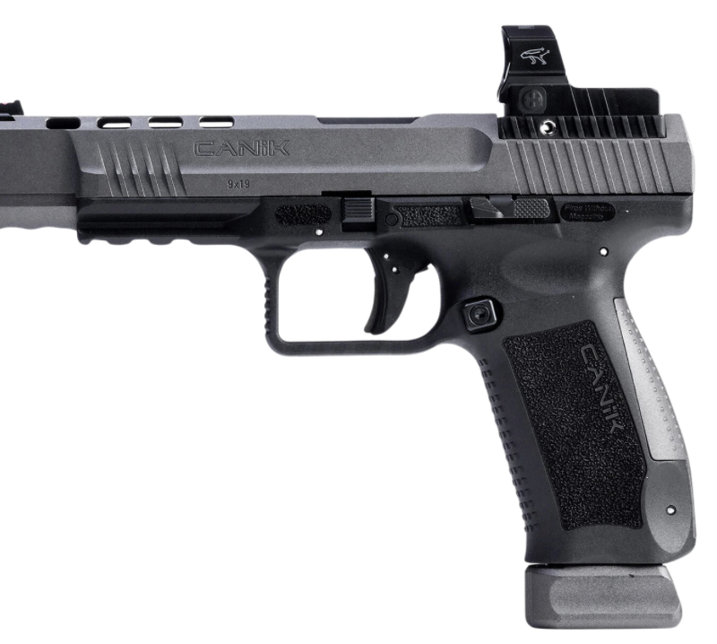 CENTURY CANIK TP9SFX TUNGSTEN 9MM PSTL W/ MECANIK MO2 OPTIC 2-20RD MAGS