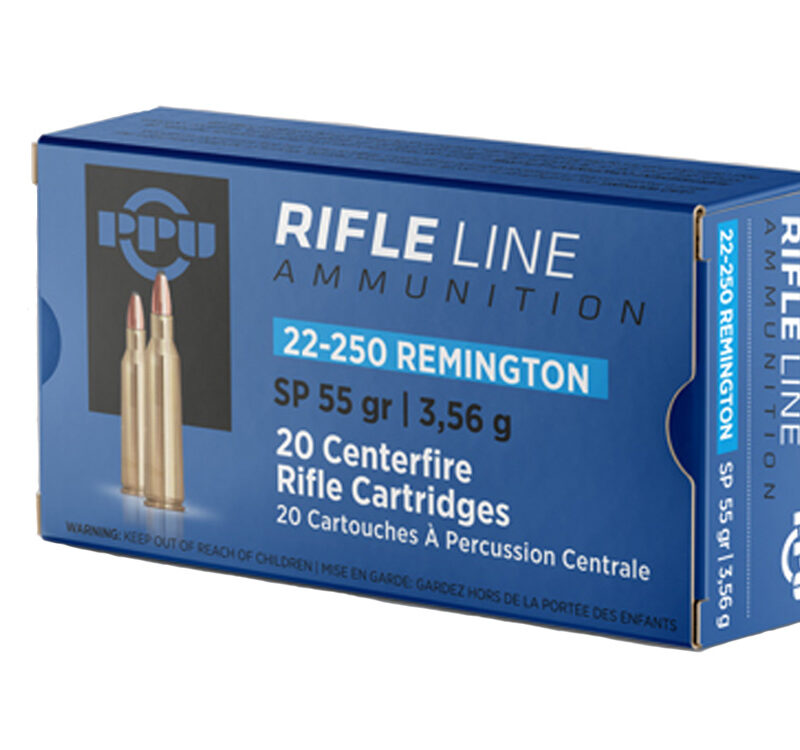 PPU 22 250 REM SP 55GR 20RD BOX 10 BOXES PER CASE