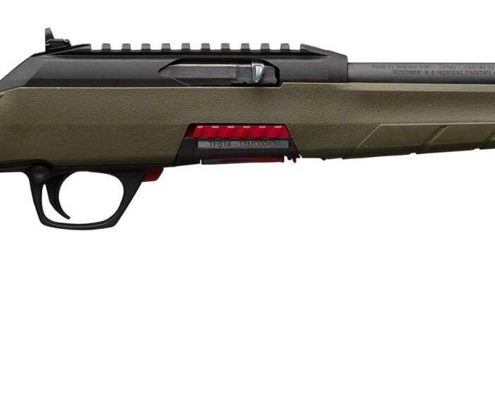 WRA WILDCAT OD GREEN S/R, 22LR S/A RIFLE 16.5" BRL