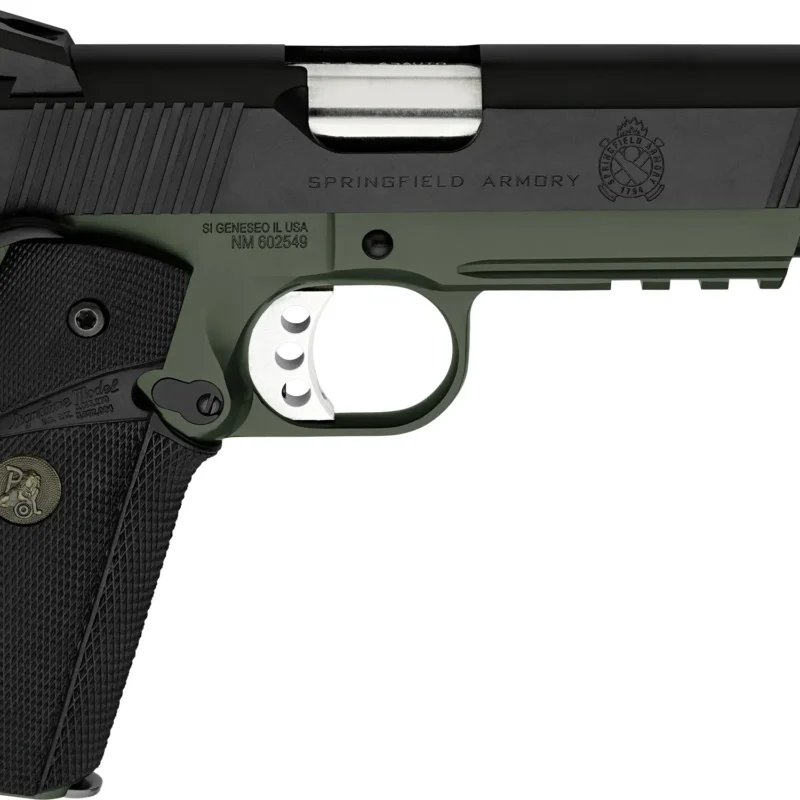 SPRINGFIELD ARMORY 1911 LOADED OPERATOR/MARINE CORP 45ACP, 5" ODG, 2-7RD