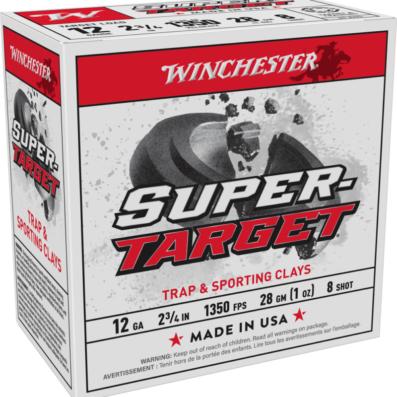 WINCHESTER SUPER TRGT 12G 2 3/4" 1OZ 8SHT 25/250RDS
