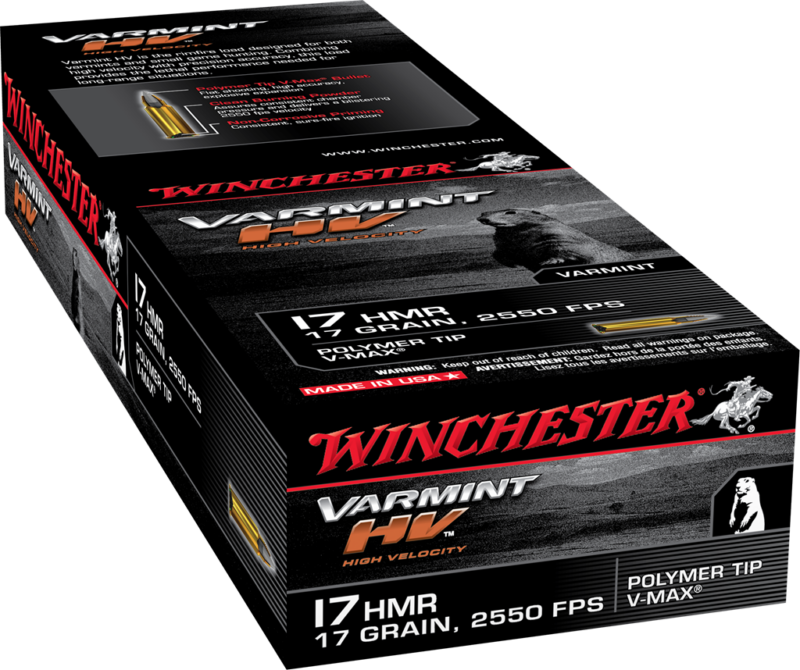 WINCHESTER HV 17HMR 17GR V-MAX