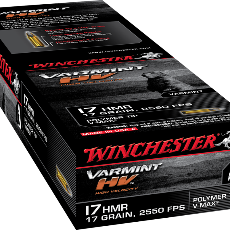 WINCHESTER HV 17HMR 17GR V-MAX