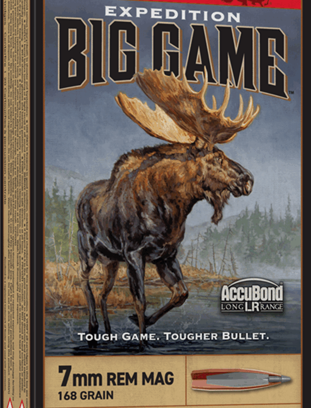 WINCHESTER BIG GAME 7MM 168GRS ACCUBOND LR 20RD BX 200RD CASE