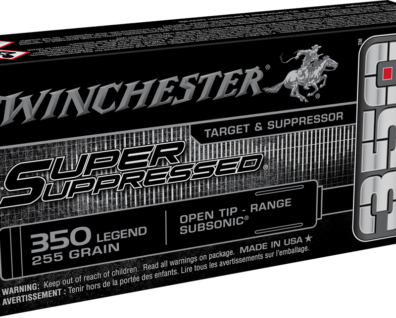 350 LEGEND 265GR SUPER SUPPRESSED OPN TIP RANGE SUBSONIC