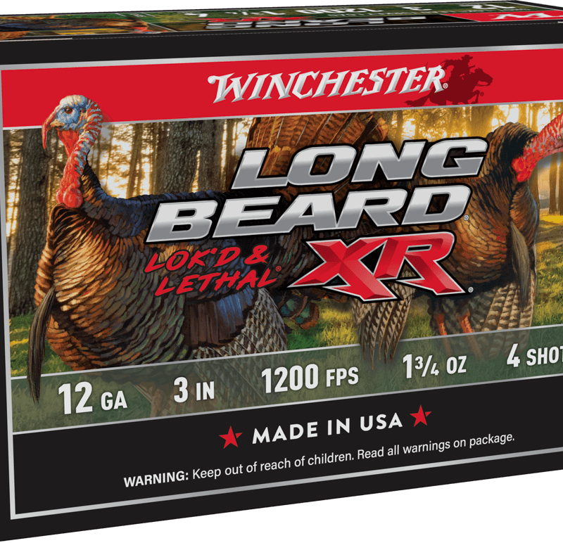 WINCHESTER LONG BEARD XR 12G 3" #4 1.75OZ 10RD BX 100RD CS