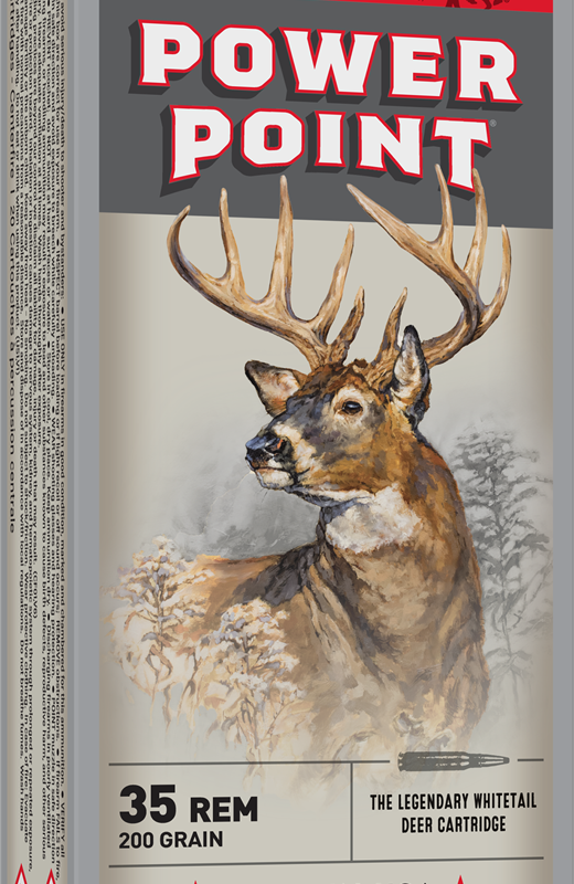 WINCHESTER POWER POINT 35REM 200G 20RD BX 200RD CASE