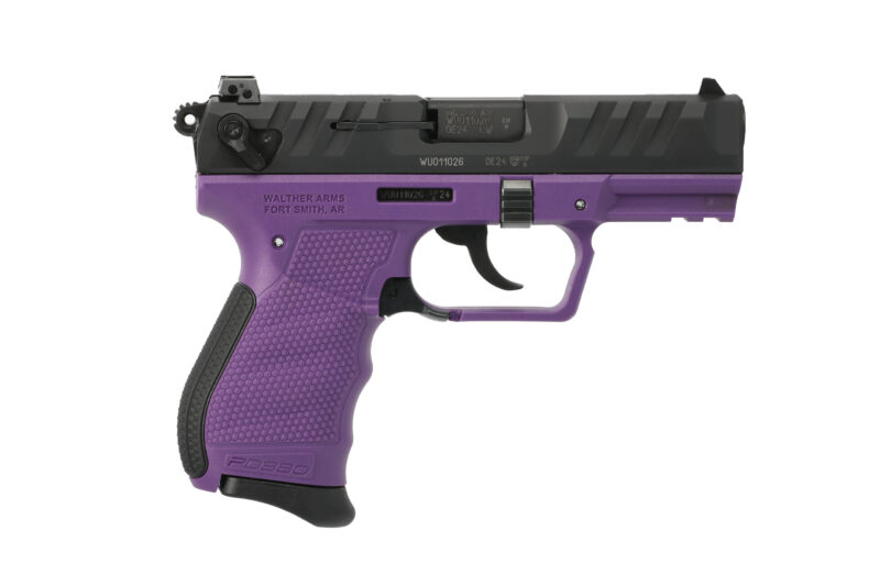 WALTHER PD380 PURPLE 380ACP PSTL 3.7" 2-9RD