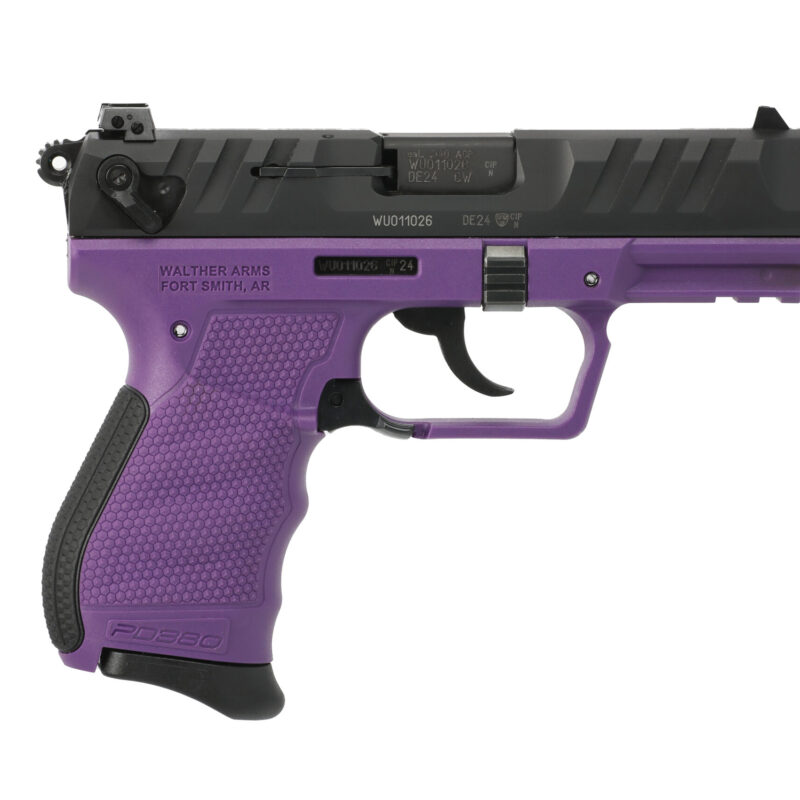 WALTHER PD380 PURPLE 380ACP PSTL 3.7" 2-9RD