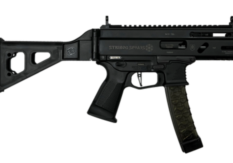 GRAND POWER STRIBOG SP9A3S 9MM SUB BLK PSTL W/SBT BRC 5" THRD BRL 3-30RD