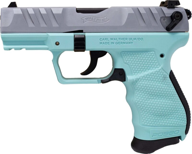 WALTHER PD380 ANGEL BLUE 380ACP PSTL 3.7" 2-9RD