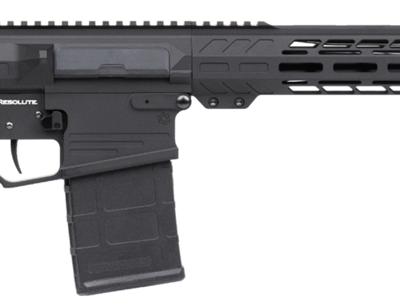CMMG RESOLUTE, MK3 8.6 BLK OUT 16.1" RFL ARMOR BLACK