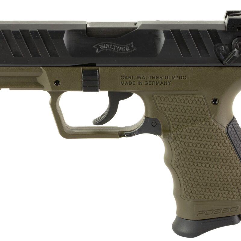 WALTHER PD380 380ACP PSTL MILITARY GREEN 3.7" 2-9RD