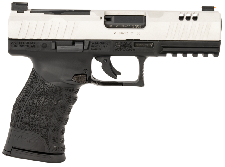 WALTHER WMP 22WMR PSTL 4.3" BLK/STS OPTIC READY 2-15RDS