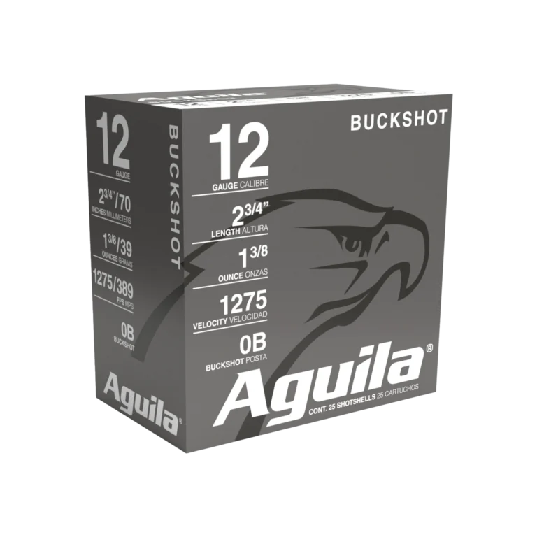AGUILA 12GA 2 3/4" 0 BUCK 25RD BX 10 BXS PER CS